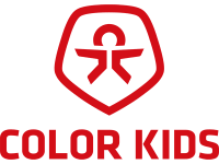 Flyverdragt børn Color kids logo