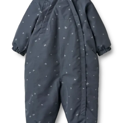 Adi Flyverdragt - Greyblue letters - 3 ÅR