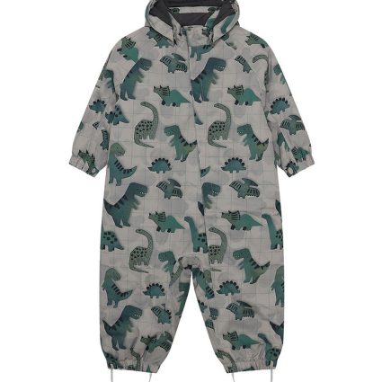 Color Kids Flyverdragt - AOP - Deep Lichen Green