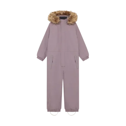Color Kids Flyverdragt M. Fake Fur - Toadstool - 104