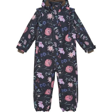 En Fant Flyverdragt - m. Teddy - Frills - Ebony