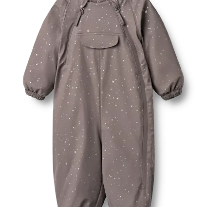 Evig Gummidragt - Purple stone stars - 12 MDR.