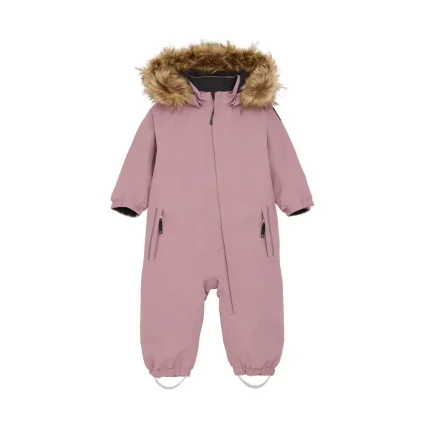 Flyverdragt m. Fake Fur - 4200 - 80