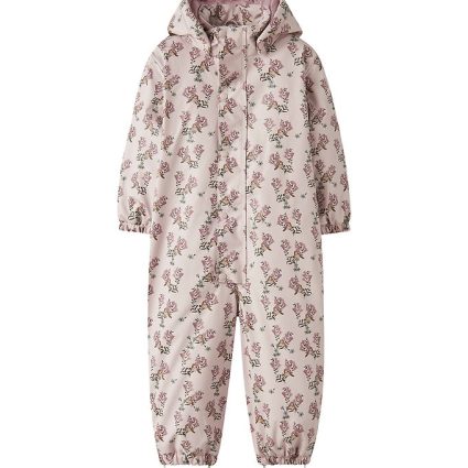Lil Atelier Flyverdragt - NmfLadry10 - Hushed Violet/FLOWERS