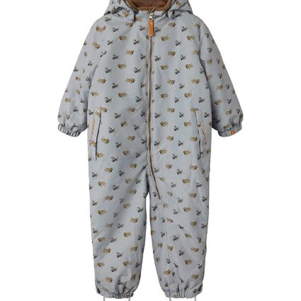 Lil' Atelier Flyverdragt - NmmLasnow10 - Ultimate Grey/Airplanes