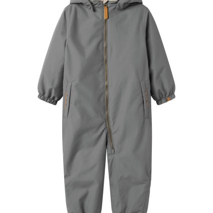 Lil Atelier Lasnow10 - Snowsuit FO - Poppy Seed - 86 cm