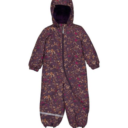 Mikk-Line Flyverdragt - Blomstret AOP - Nightshade