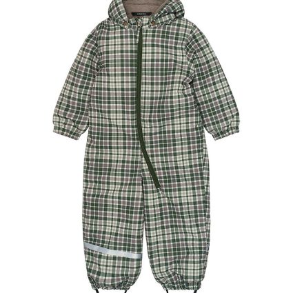Mikk-Line Flyverdragt - Recycled - Check AOP