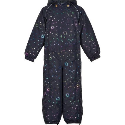 Mikk-Line Flyverdragt - Recycled - Dark Navy m. Print