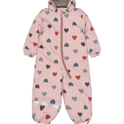 Mikk-Line Flyverdragt - Recycled - Heart AOP