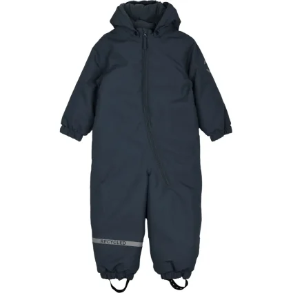 Mikk-Line Flyverdragt Solid - Blue Nights - 98