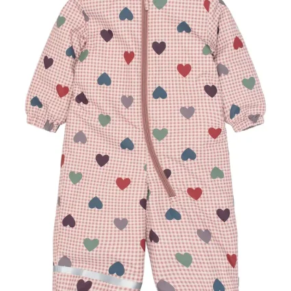 Mikk-Line Flyverdragt m. Print - Heart - 98