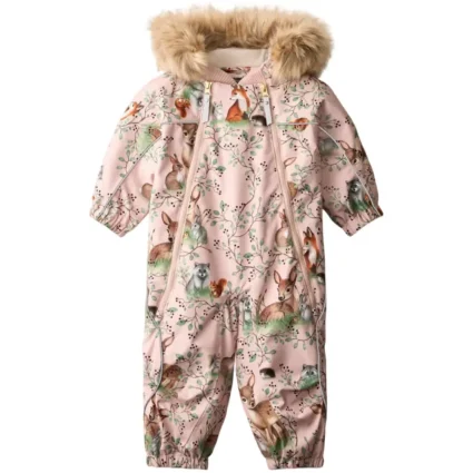 Molo Pyxis Fur Flyverdragt - Furry Friends - 92