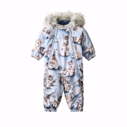 Molo Pyxis Fur Flyverdragt - Husky Cubs - 92