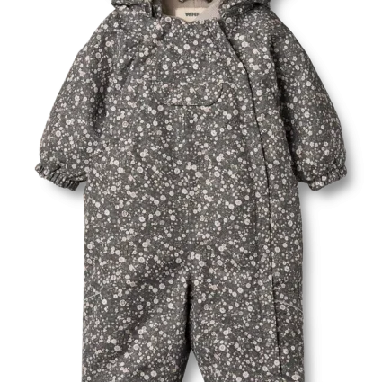 Nickie Flyverdragt - Black sea open flowers - 12 MDR.