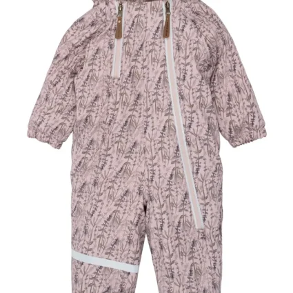 PU Flyverdragt 2 Zip Recycled - Cloud gray - 80 CM