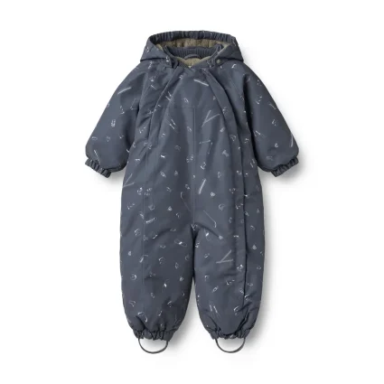 Wheat Adi Flyverdragt - Winter Blue - 74