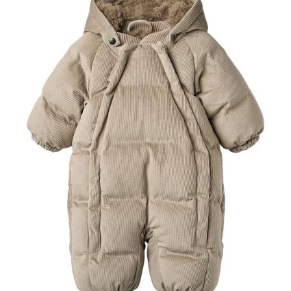 Wheat Flyverdragt - Fløjl - Nallo - Grey Stone