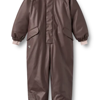 Wheat Ludo Gummi Flyverdragt - Chocolate Plum - 104