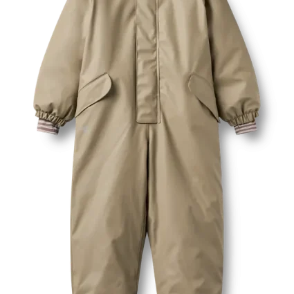 Wheat Ludo Gummi Flyverdragt - Grey Stone - 110